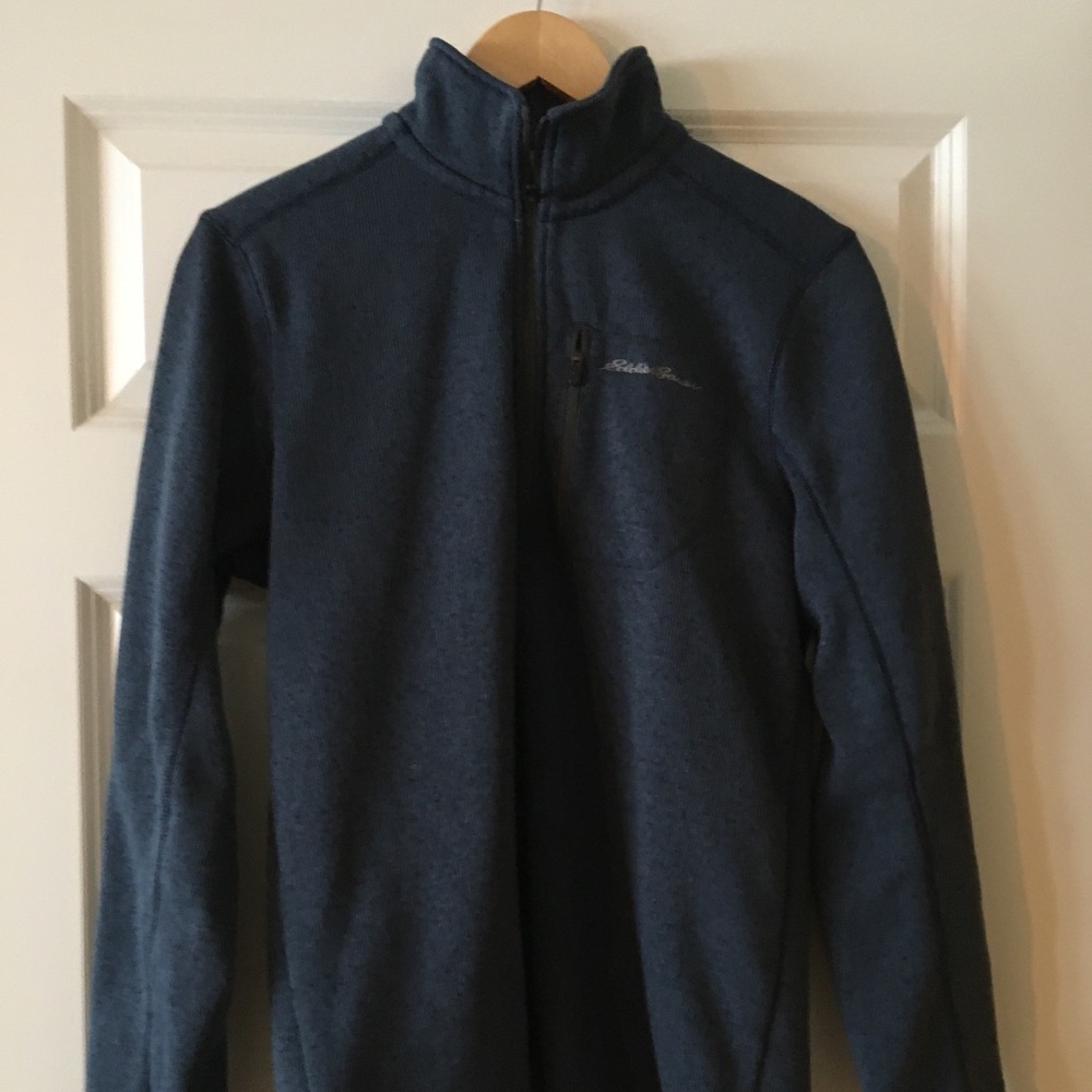 Eddie Bauer sweater/three quarter zip